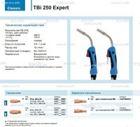 Горелка для полуавтоматической сварки TBi 250 Expert, длина 5 m. - st-e.info - Волгодонск