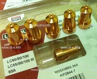 Сопло контактное для плазмотрона LC65/80/100 строжка арт. W03X0893-39A - st-e.info - Волгодонск