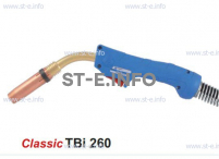 Горелка для полуавтоматической сварки TBi 260-blue-ESG, длина 4 метра - st-e.info - Волгодонск