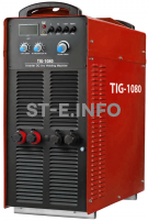 Сварочный аппарат для аргонодуговой сварки TIG-1080 - st-e.info - Волгодонск