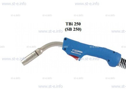 Горелка для полуавтоматической сварки TBi 250-blue-ESG, длина 4 метра - st-e.info - Волгодонск