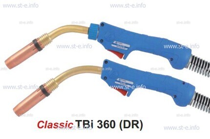 Горелка для полуавтоматической сварки TBi 360-blue-ESG, длина 4 метра - st-e.info - Волгодонск