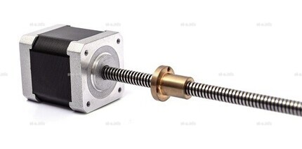 Шаговый двигатель 42HSL48-1204JA08-E150 (Tr8*8) - st-e.info - Волгодонск