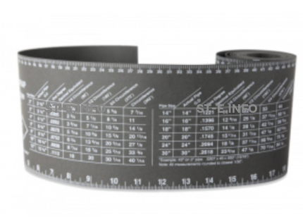 Лента для разметки труб 128mm*1830mm - st-e.info - Волгодонск